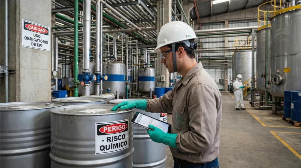 Gestão de Riscos Químicos