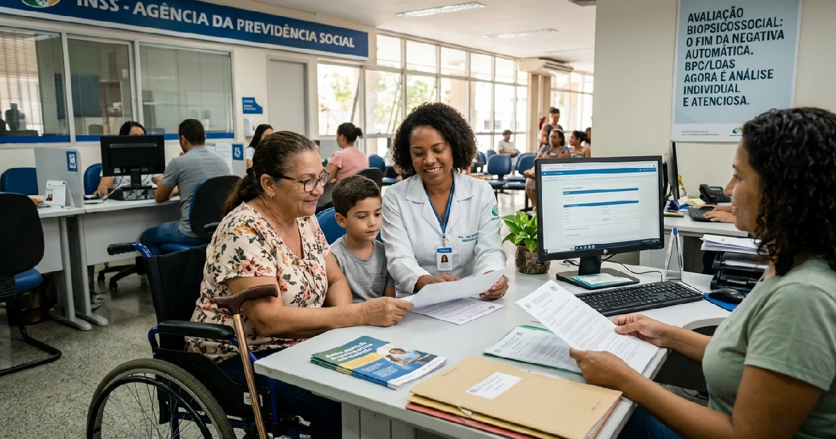 Nova Avaliação do BPC:LOAS pelo INSS O Fim da Negativa Automática por Deficiência Leve